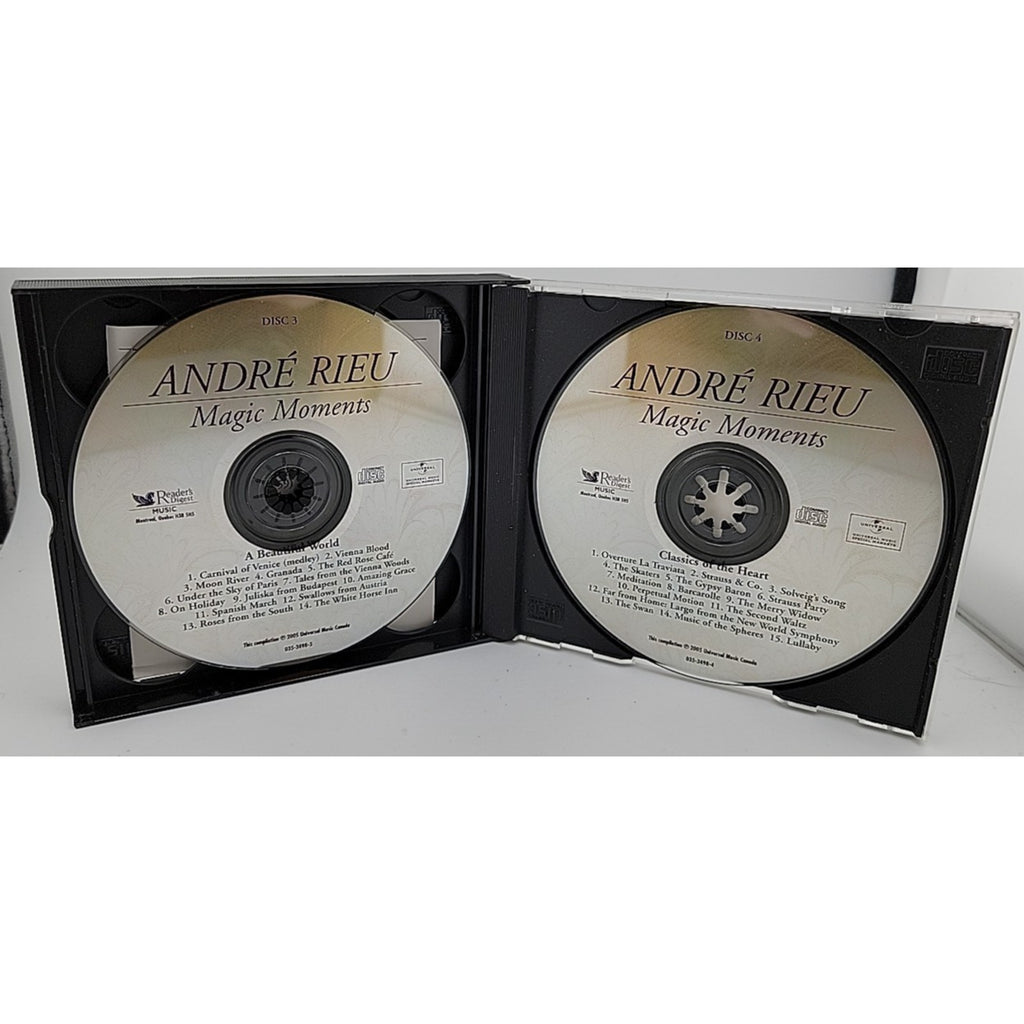 Reader's Digest Andre Rieu Magic Moments Cds