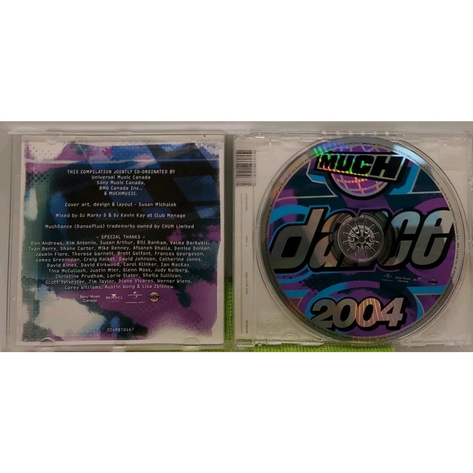 Much Dance 2004 by Various Artists (CD, Nov-2003, Universal Distribution)