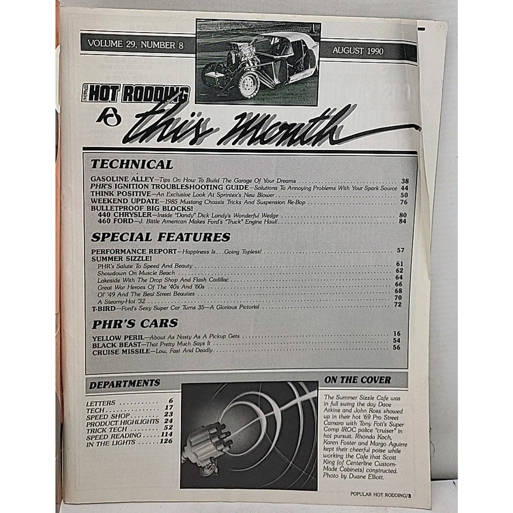 Workshop Tips Popular Hot Rodding Magazine - August 1990 - Volume 29 Number 8