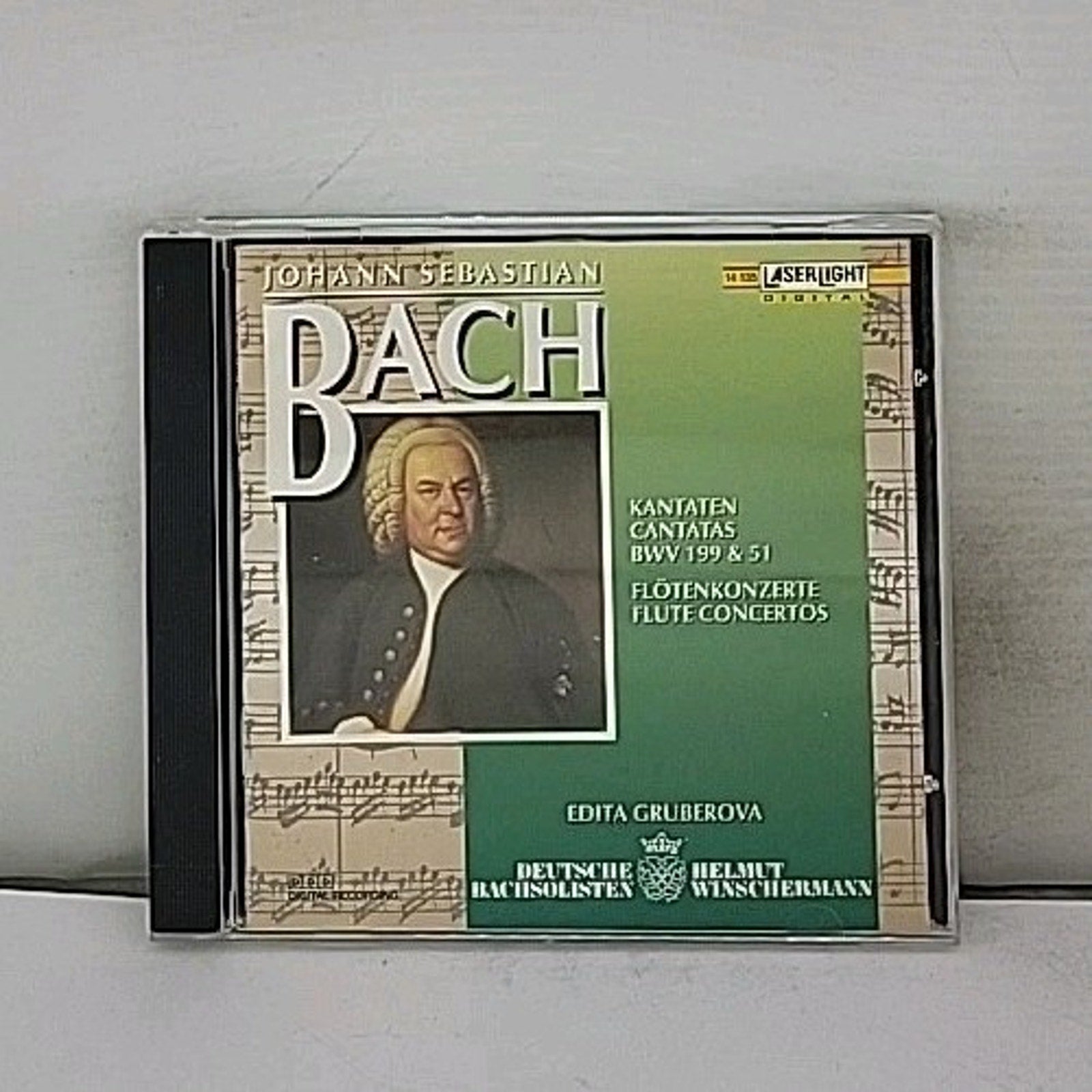Cant 51/199/Con Fl Ob & Vn by J.S. Bach (CD, 1993)