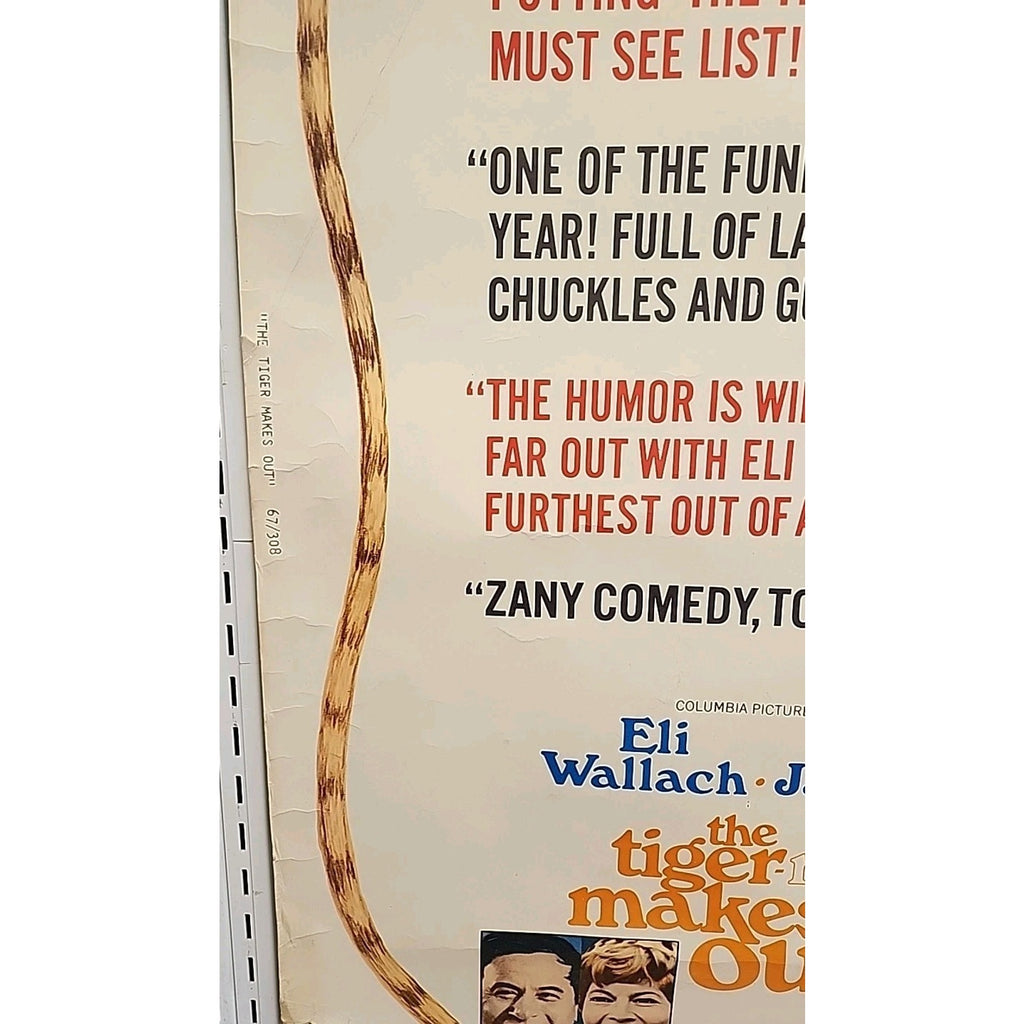 The Tiger Makes Out Movie Poster 30x40