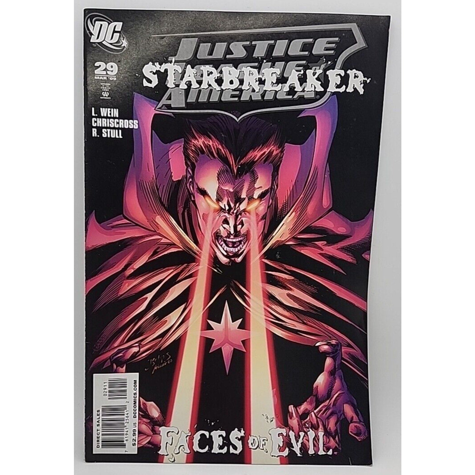 Justice League Of America #29 DC Comics 2009 JLA Starbreaker