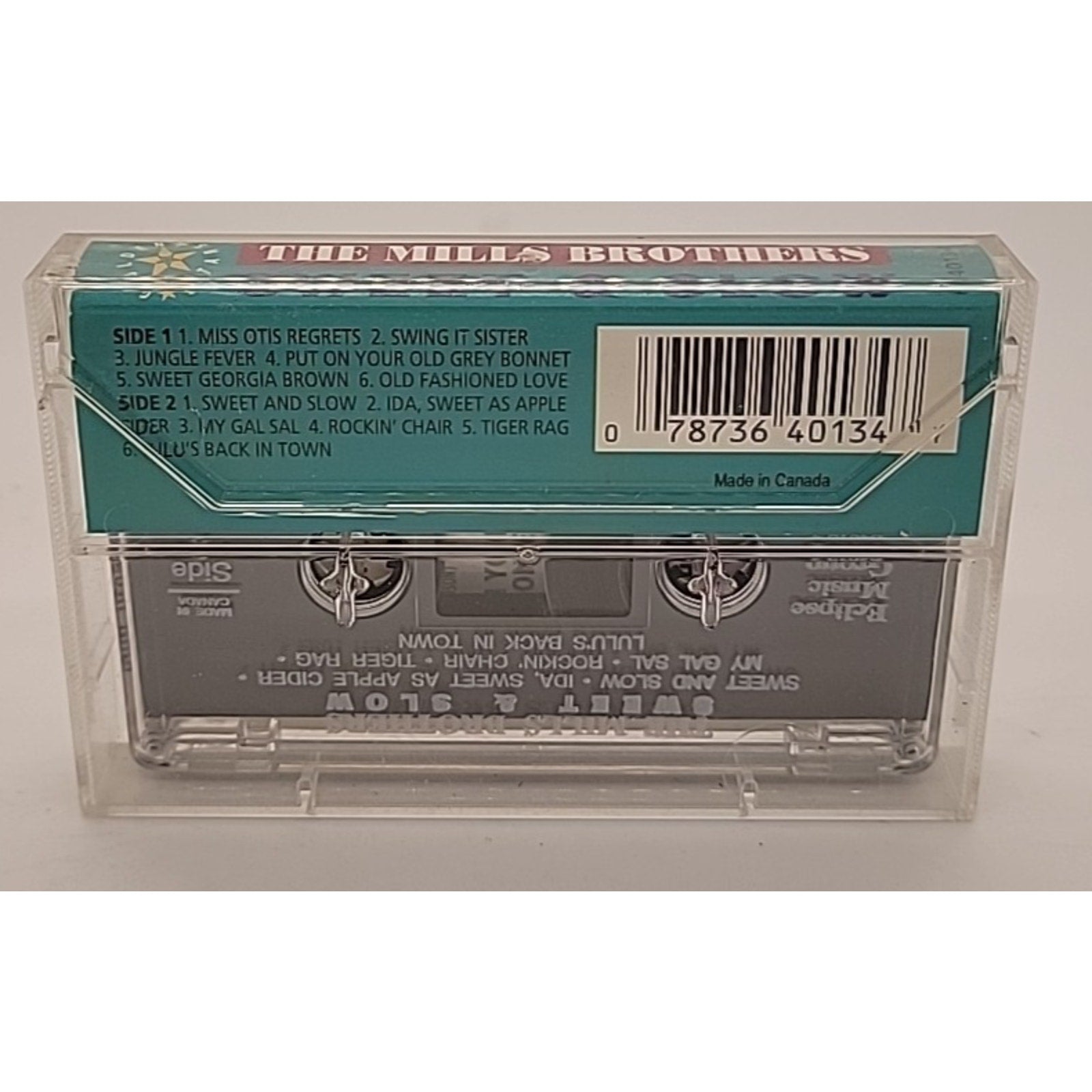 The Mills Brothers: Sweet & Slow (Cassette Golden Stars 1994)
