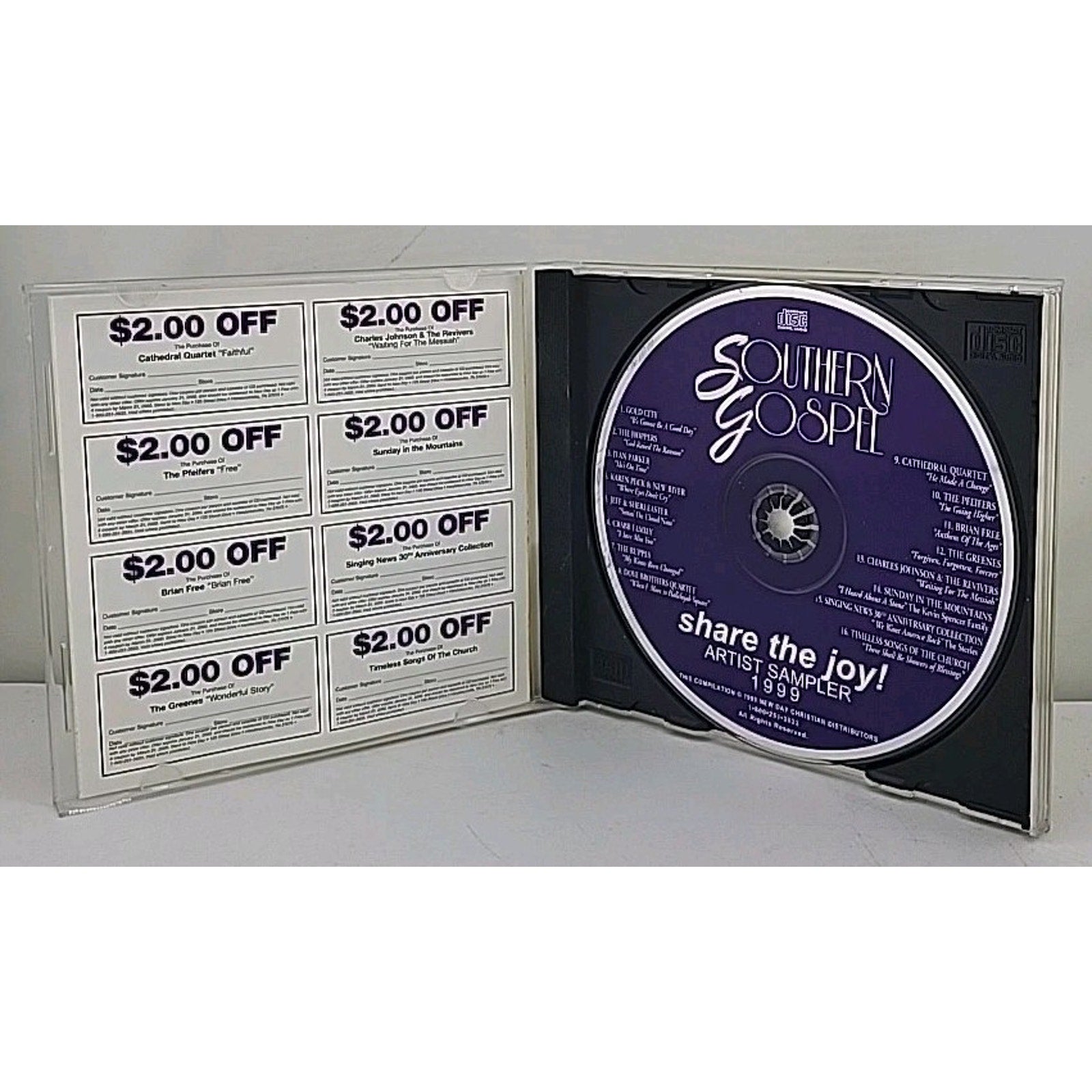 Southern Gospel Share the Joy by Various (CD, 1999)