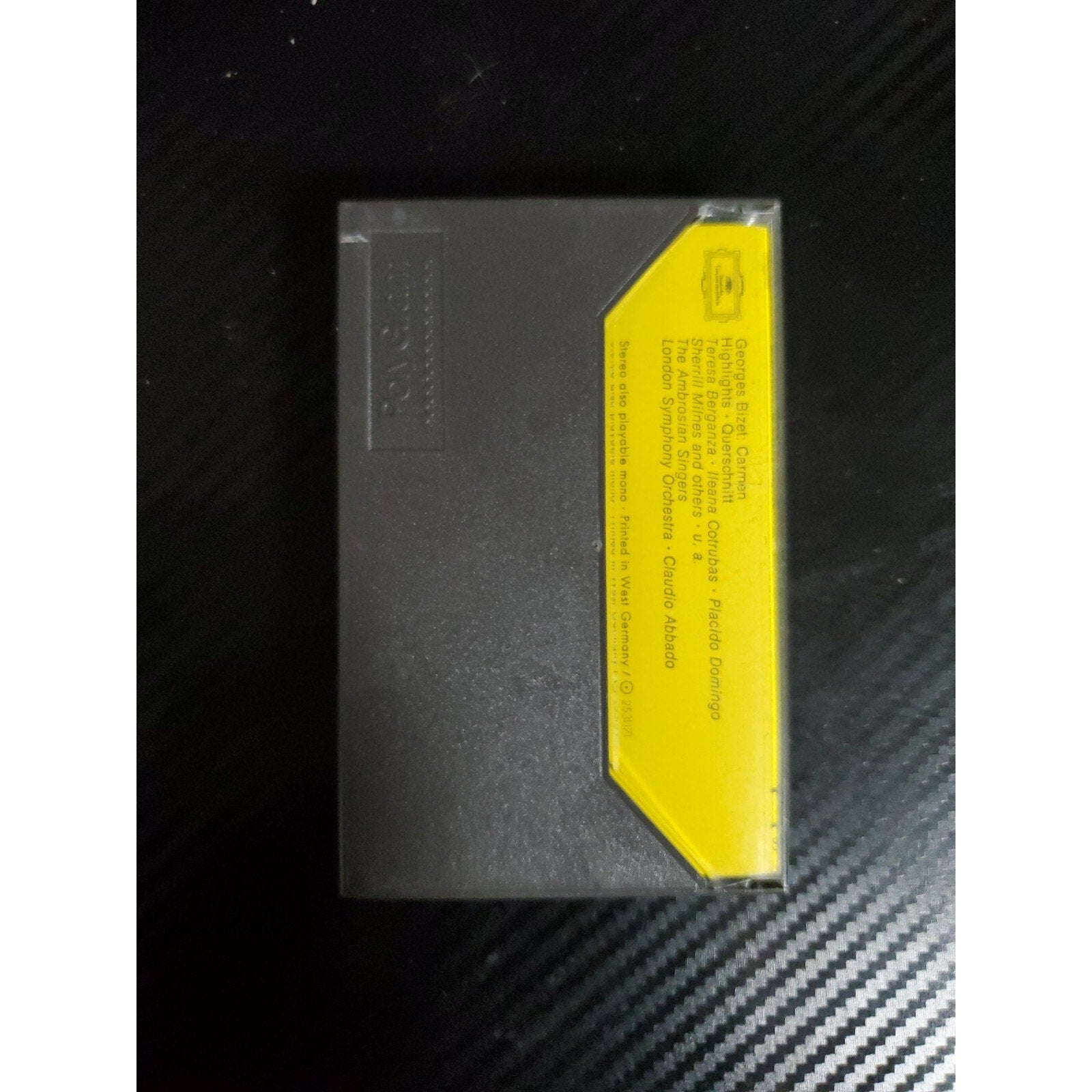 George Bizet: Carmen Claudio Abbado (Cassette)