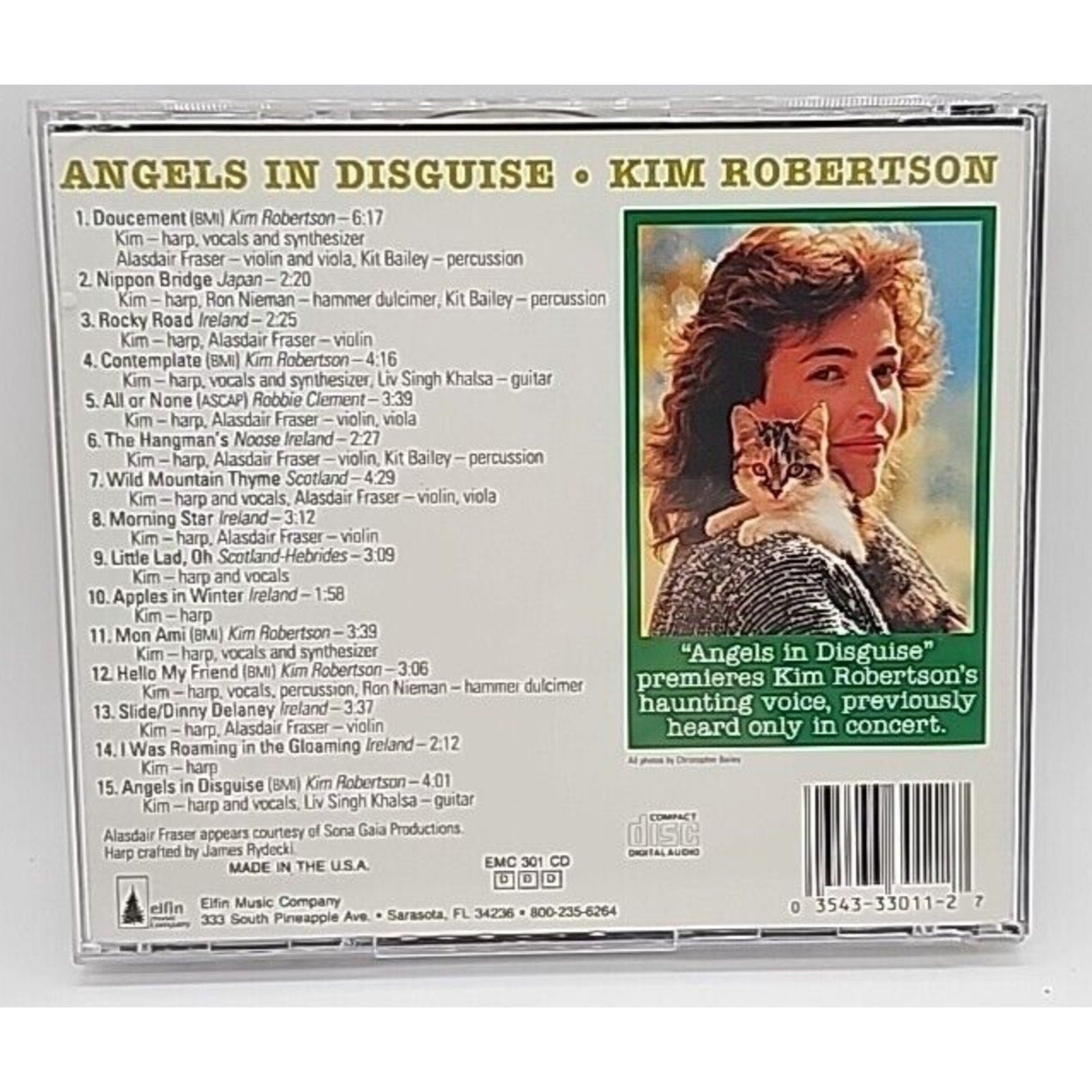 Angels in Disguise by Kim Robertson (CD, 1990, Elfin Music)