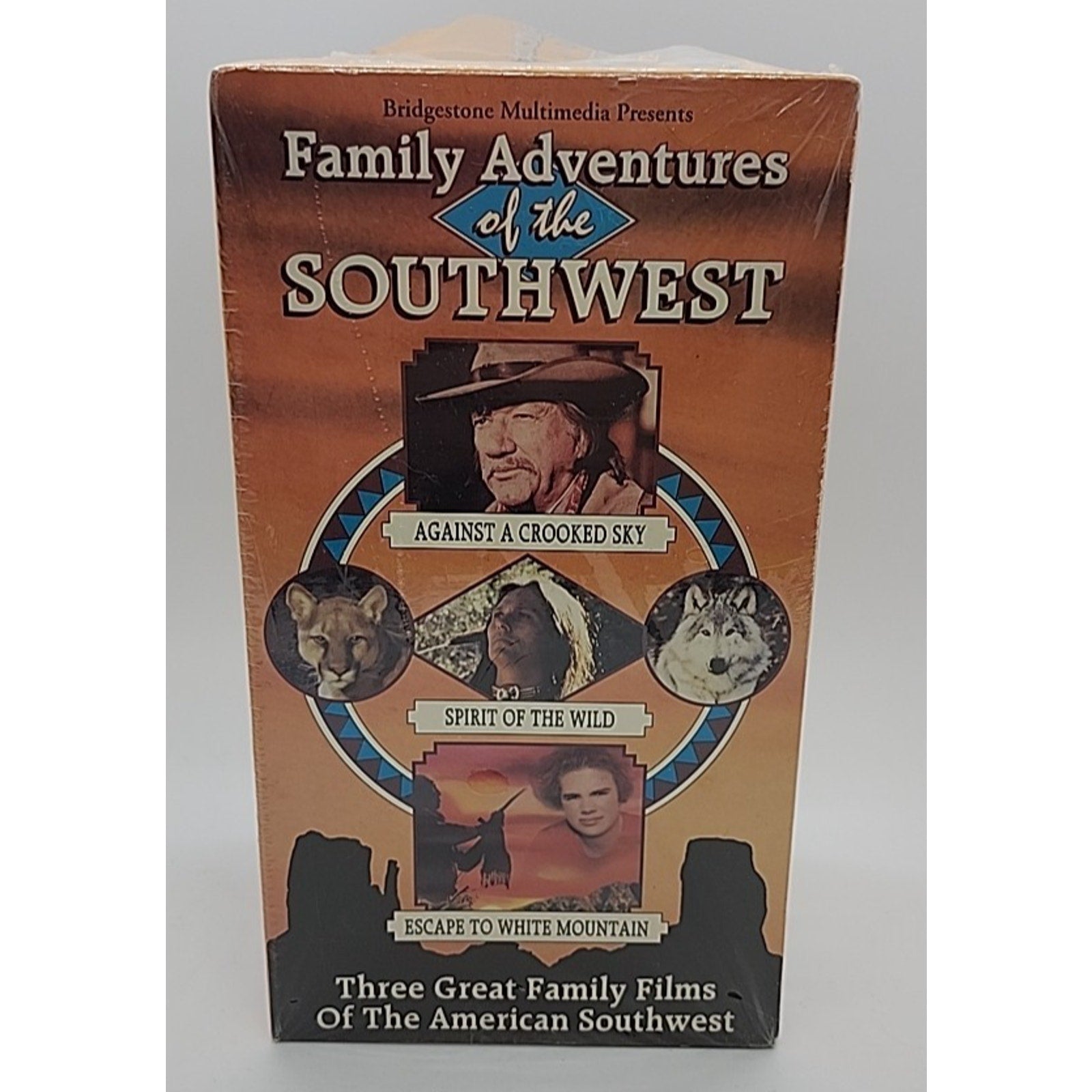 Family Adventures of the Southwest (VHS) 3 Movie Set *Brand New*