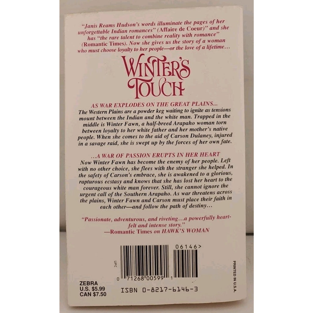 Winter's Touch by Hudson, Janis Reams (Paperback)