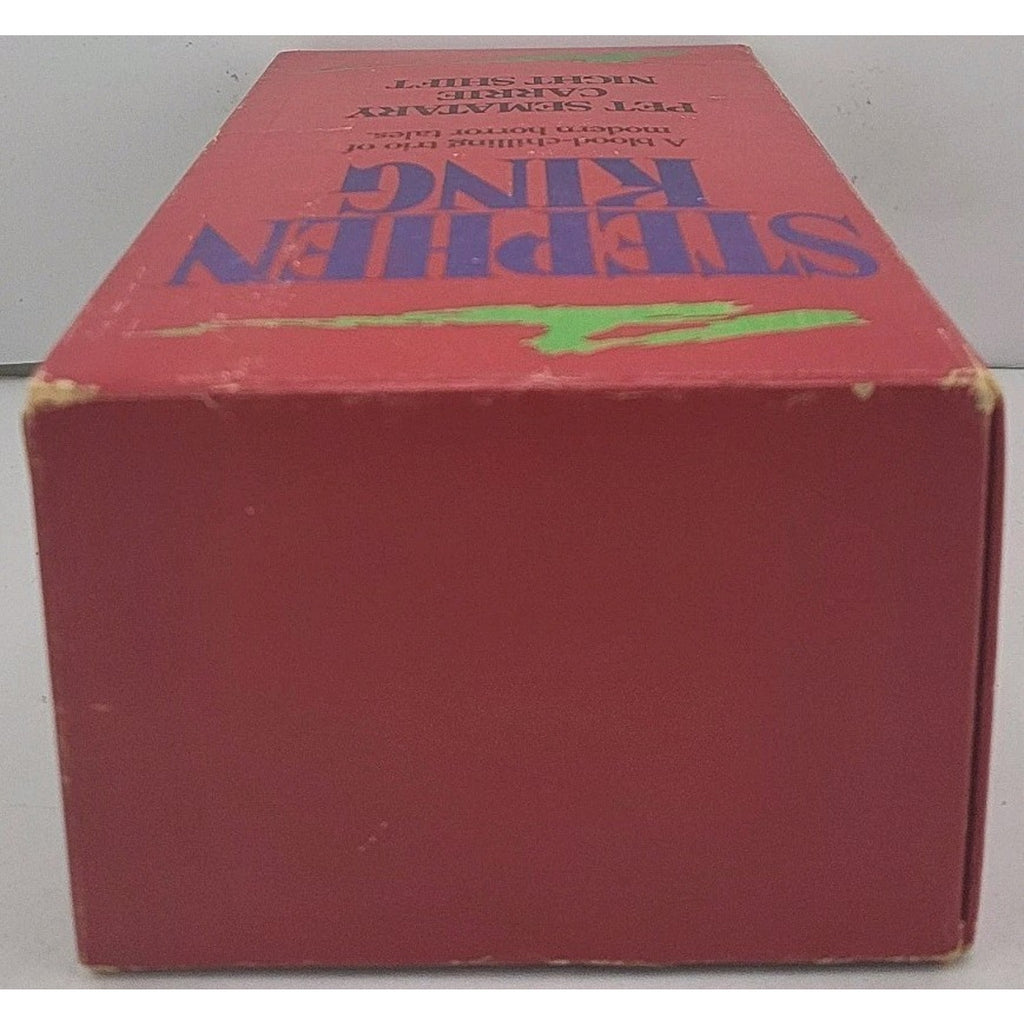 Pet Sematary, Carrie, And Night Shift By Stephen King Box Set