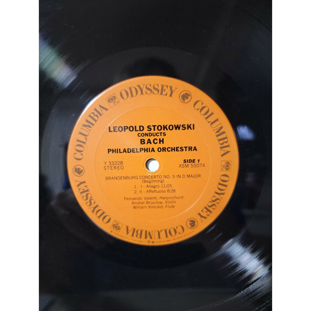 Leopold Stokowski - Conducts Bach Philadelphia Orchestra (Vinyl)
