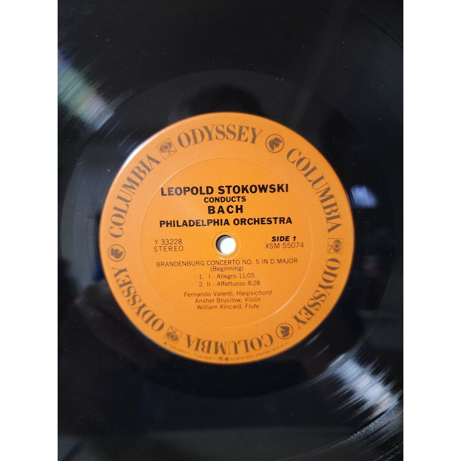 Leopold Stokowski - Conducts Bach Philadelphia Orchestra (Vinyl)