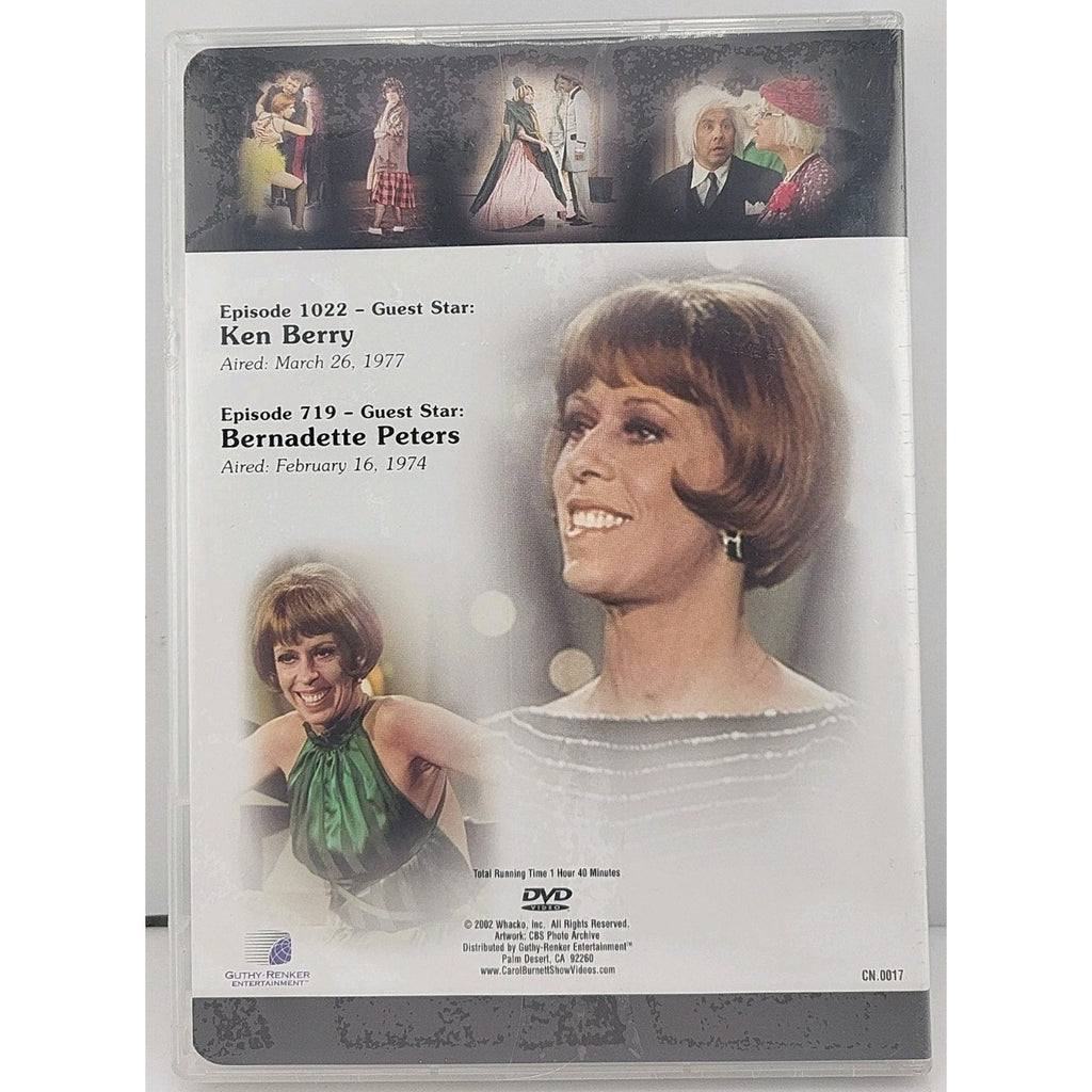 The Carol Burnett Show DVD Episode 1022 Episode 719 The Collector's Edition*NEW*