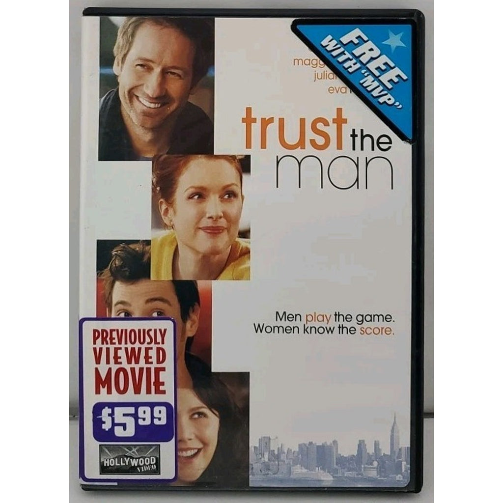 Trust the Man DVD Billy Crudup / David Duchovny / Julianne Moore Romantic Comedy