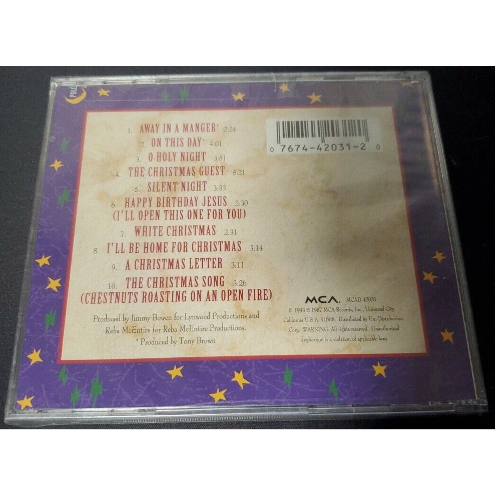 Merry Christmas To You - Audio CD By Reba McEntire