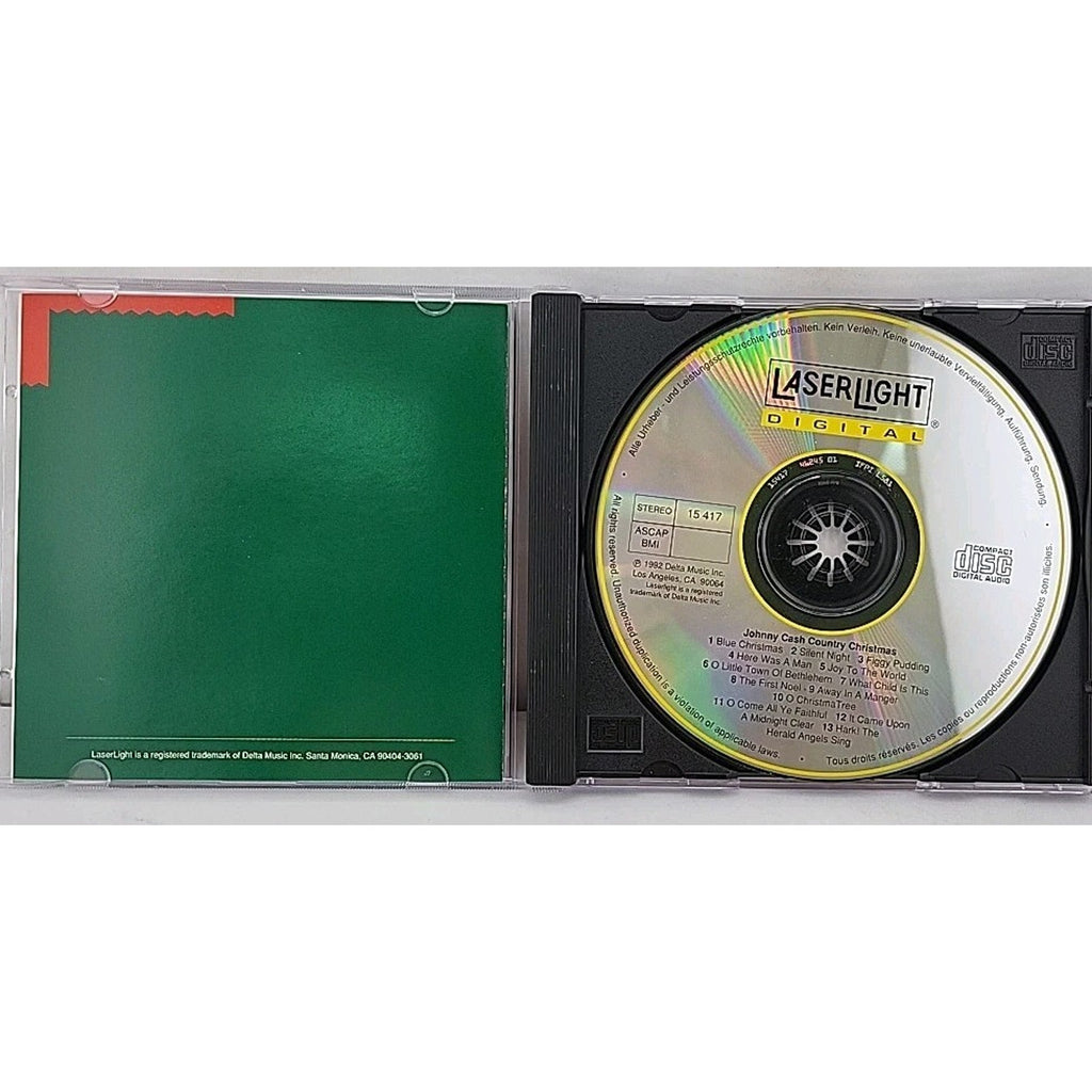 Christmas by Johnny Cash (CD, Sep-1991, Laserlight)
