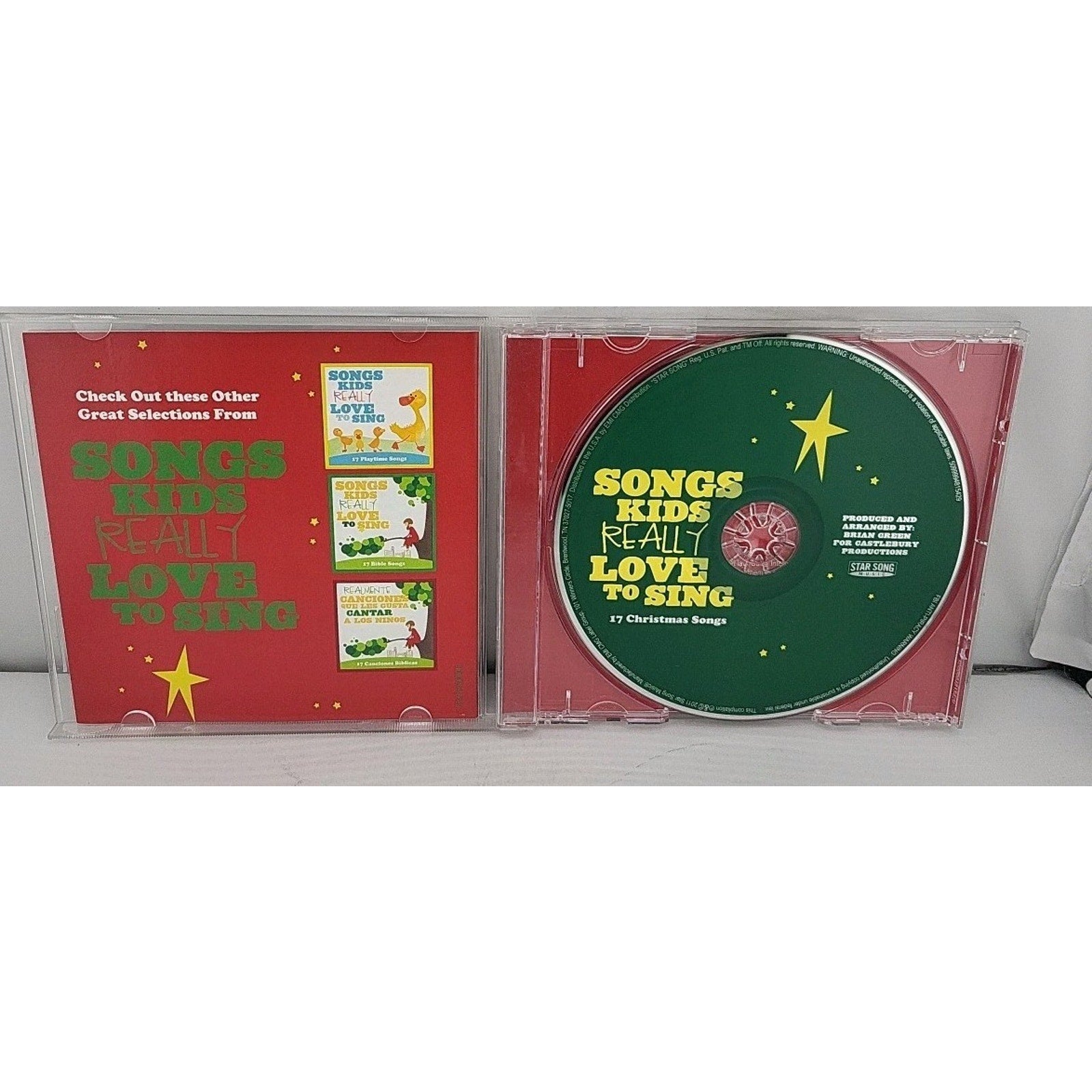 Songs Kids: 17 Christmas Songs by Various (CD, 2011)