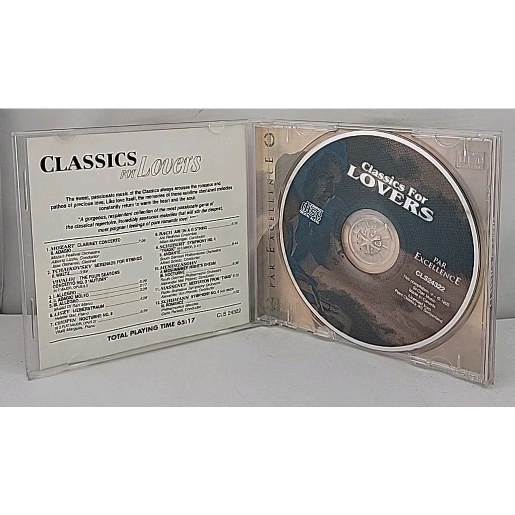 Classics For Lovers - Romantic Music For Romantic People CD