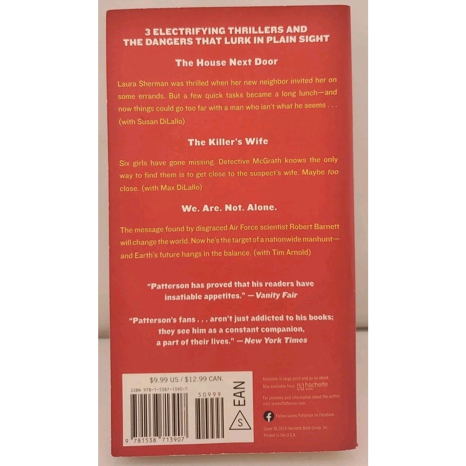 House Next Door by James Patterson (2019, Mass Market)