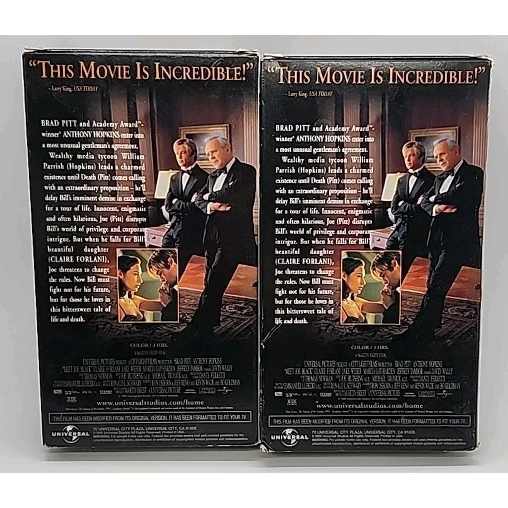 Meet Joe Black (VHS, 1998)