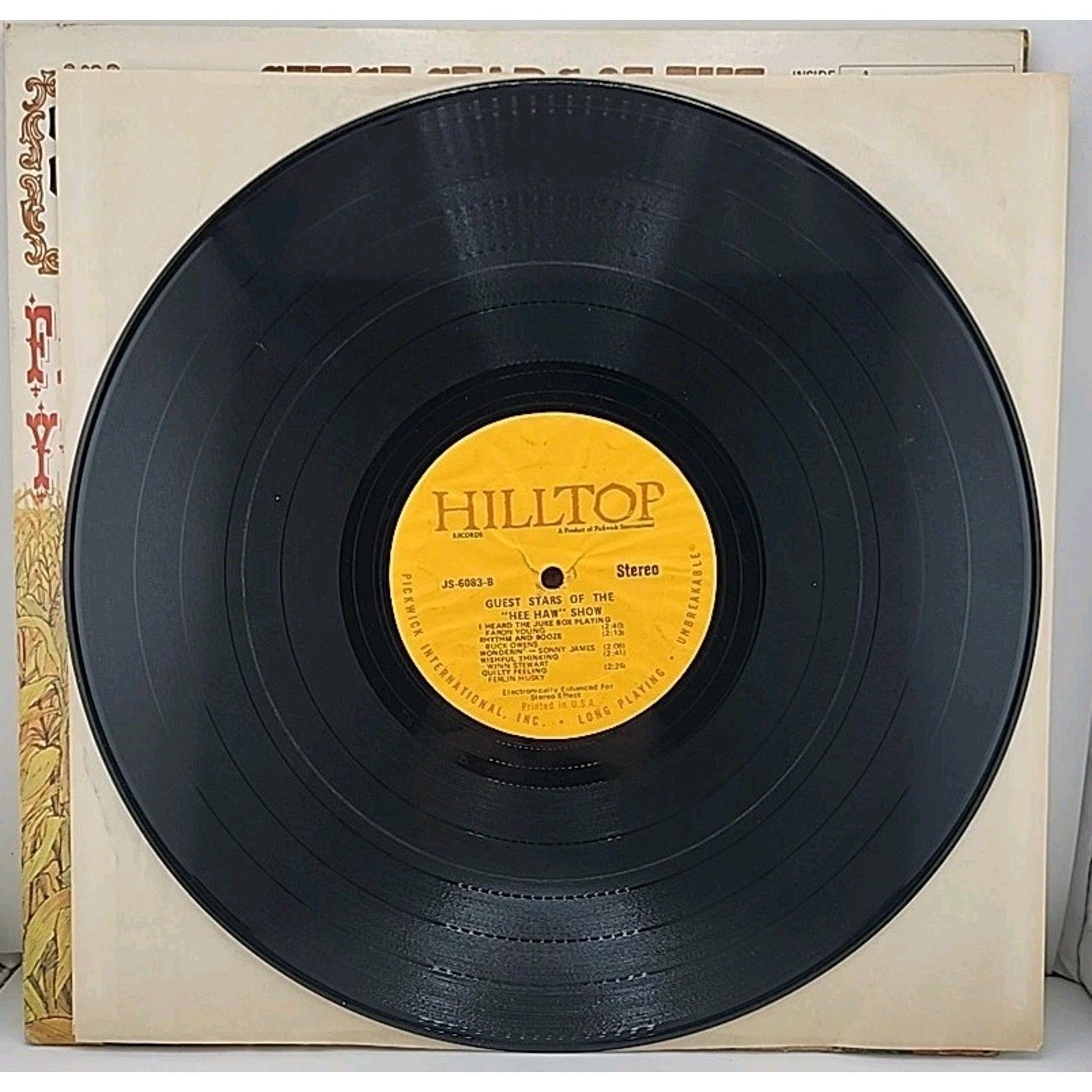 Hee Haw Show Guest Stars Vinyl Record 2 Complete Albums Country