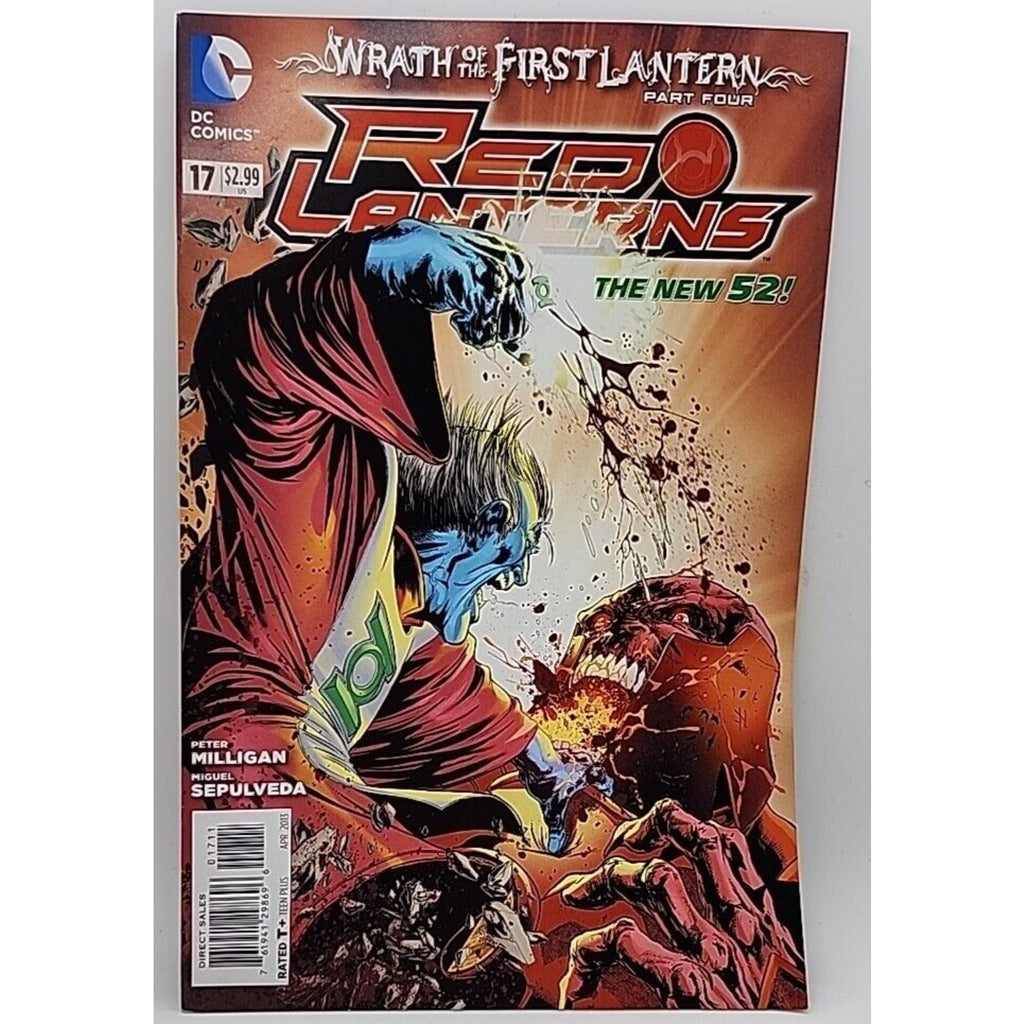 DC Comics Red Lanterns: Wrath of the First Lantern Part Four Issue #17