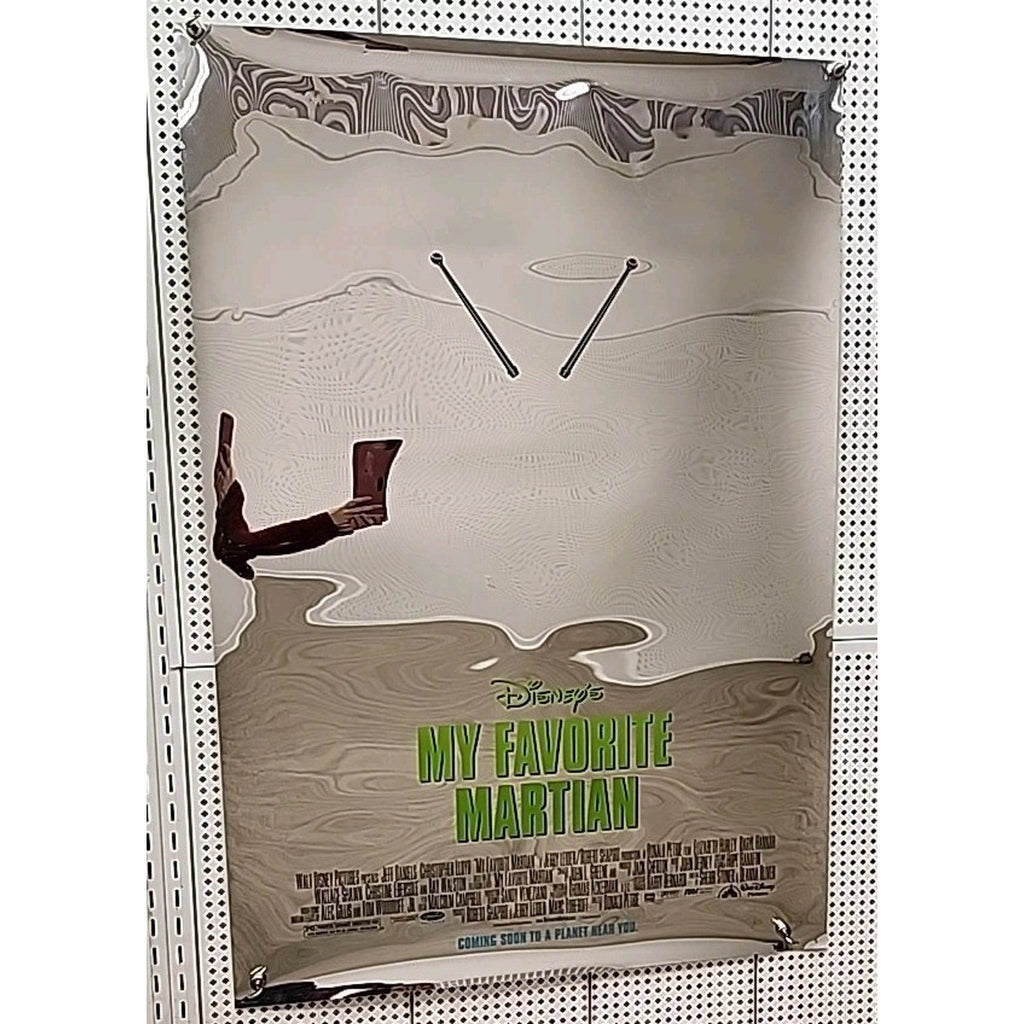 Disney My Favorite Martian Special Foil Promo Movie Theater Poster 27x40