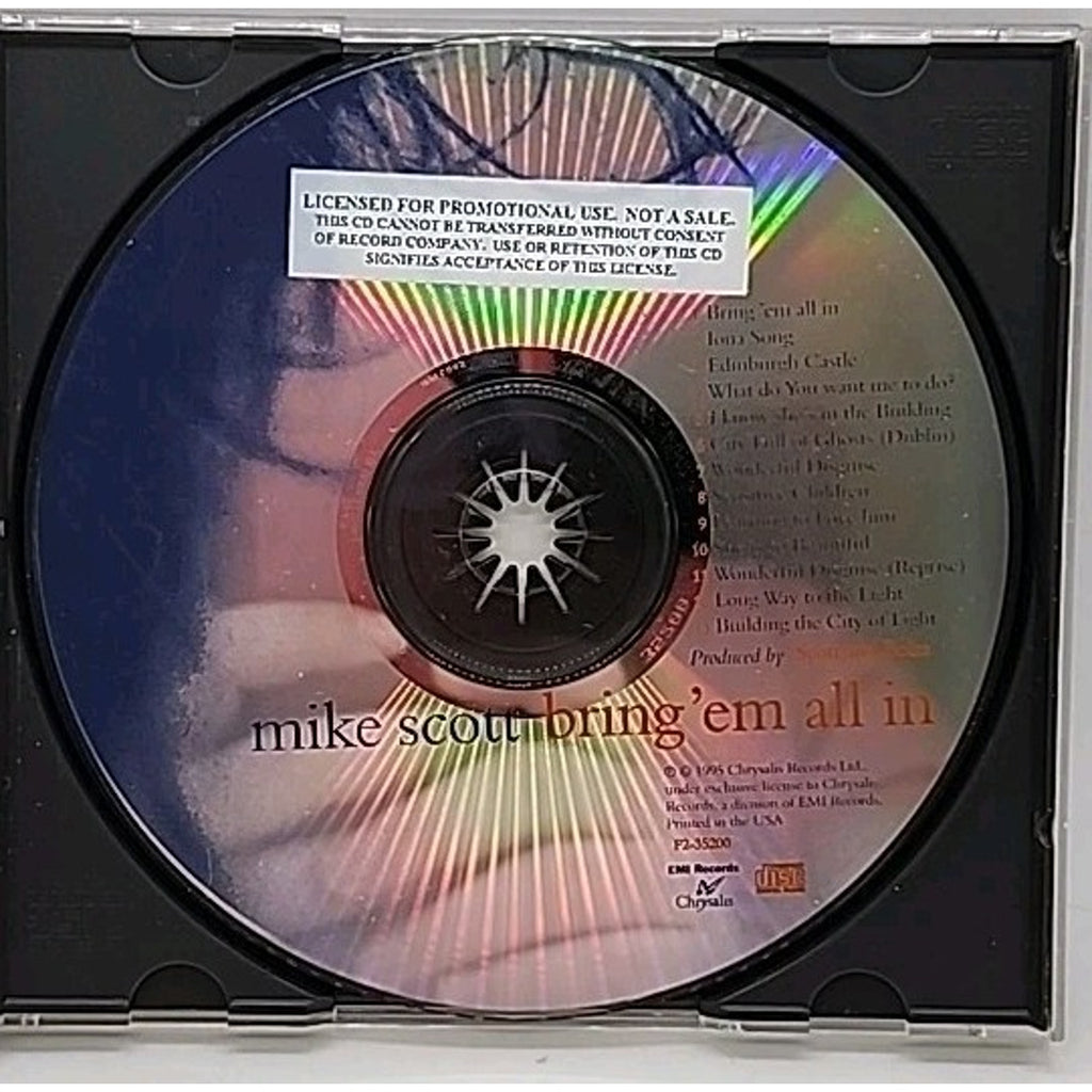Bring 'em All in by Mike Scott (CD, 1995)