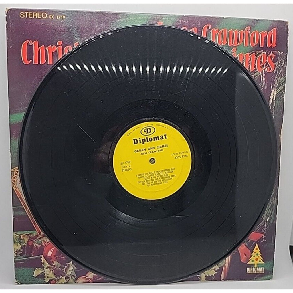 Jesse Crawford - Christmas Organ And Chimes Diplomat SX-1719 (Record)