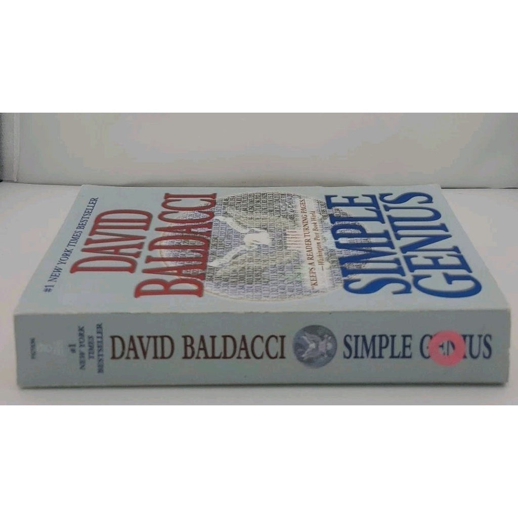 Simple Genius by David Baldacci (2008, Mass Market)