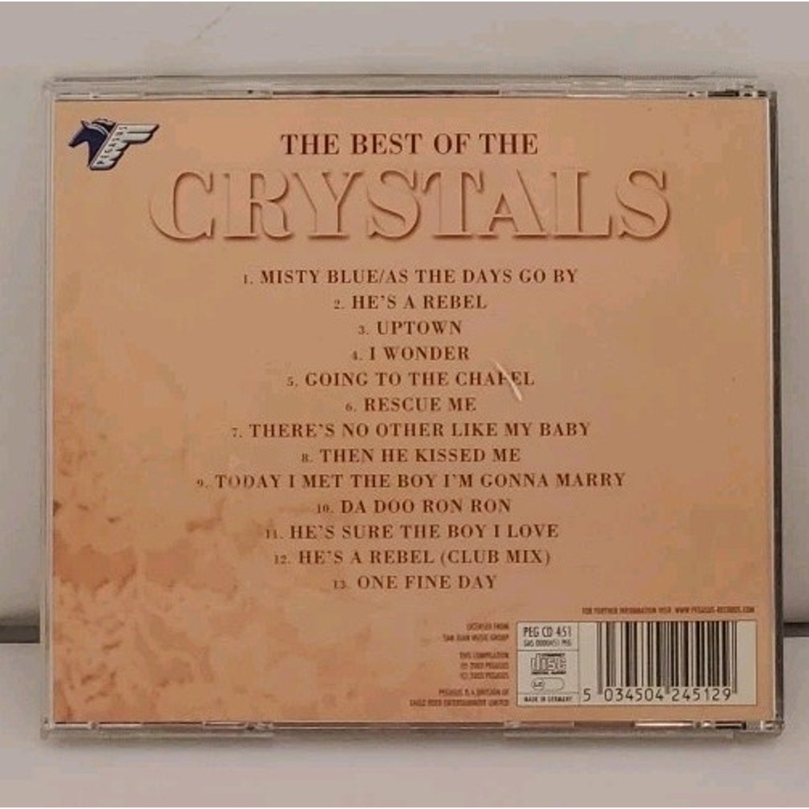 Best of the Crystals by The Crystals (CD, 2011)