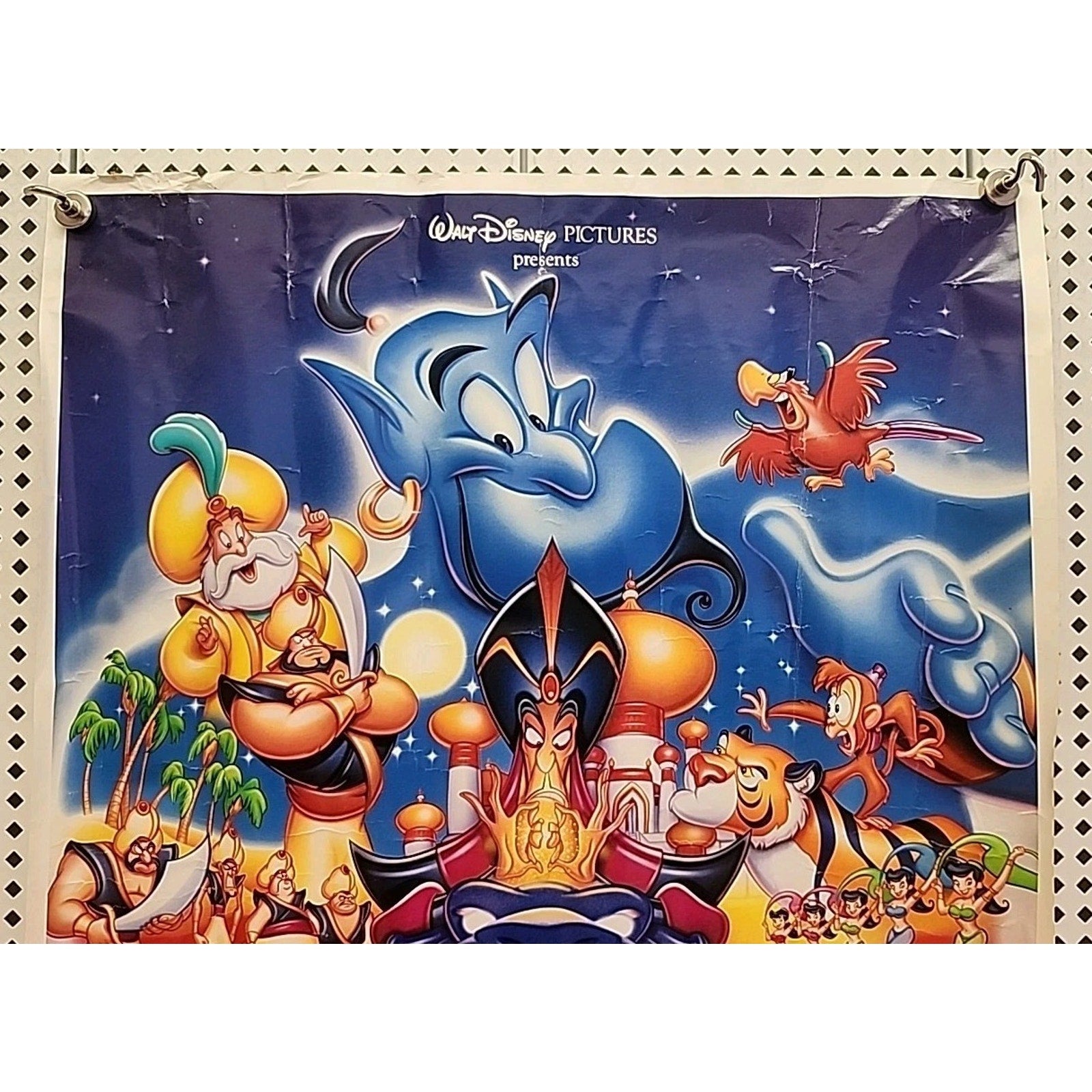 Walt Disney's Aladdin 1992 Movie Poster 18x27 Robin Williams