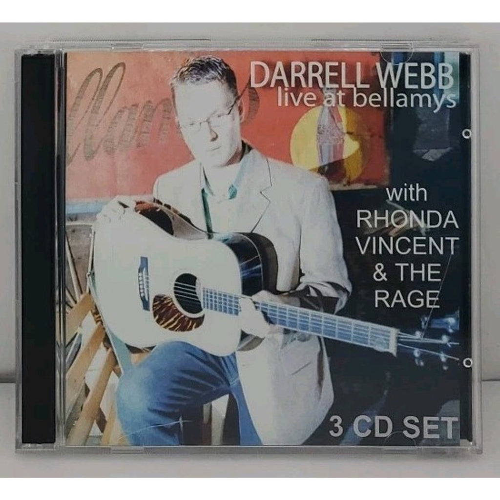 2008 Darrell Webb Live At Bellamys Sevierville TN 3 CDr Set