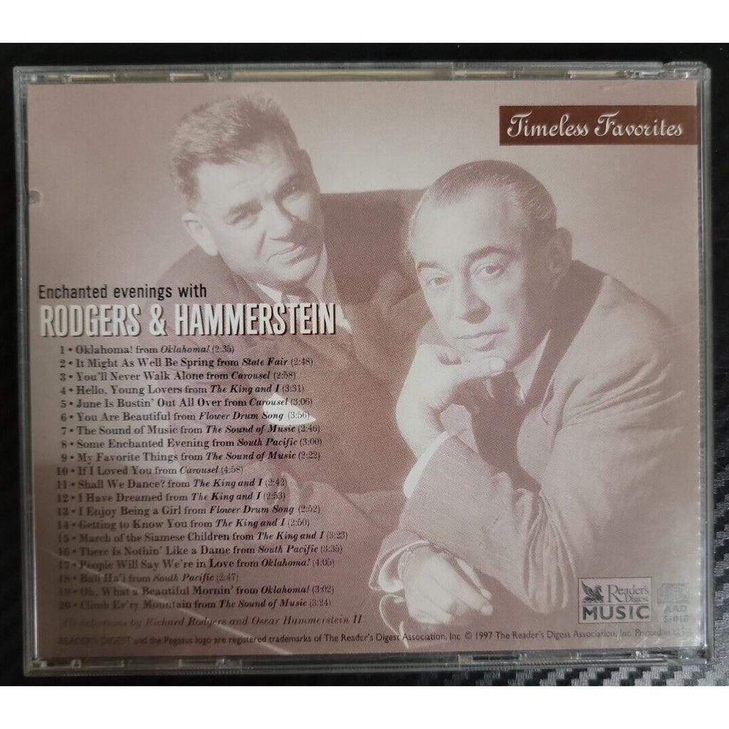 Readers Digest Music/Rodgers & Hammerstein CD