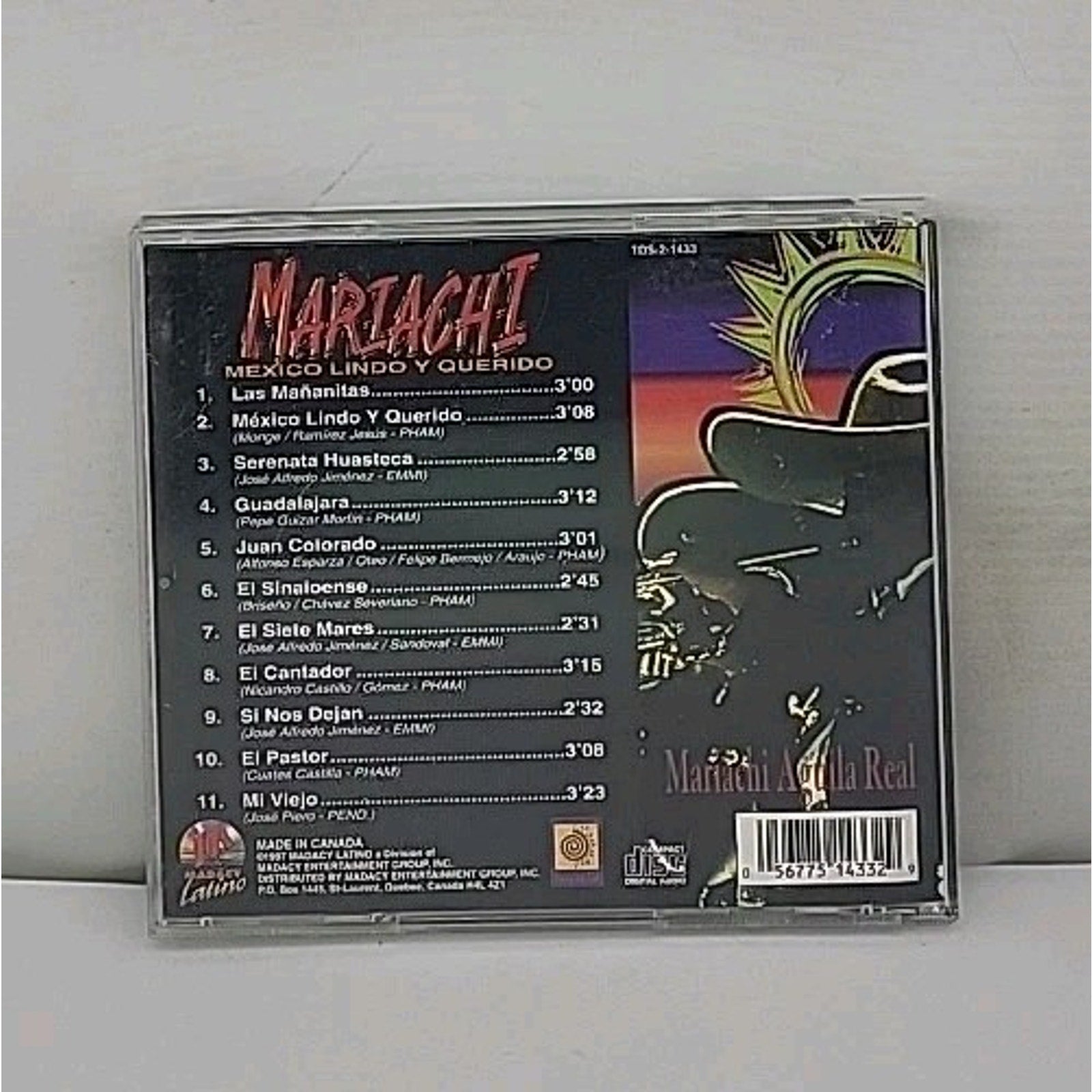 Mariachi Mexico Lino Y Querido by Various (CD, 1998)