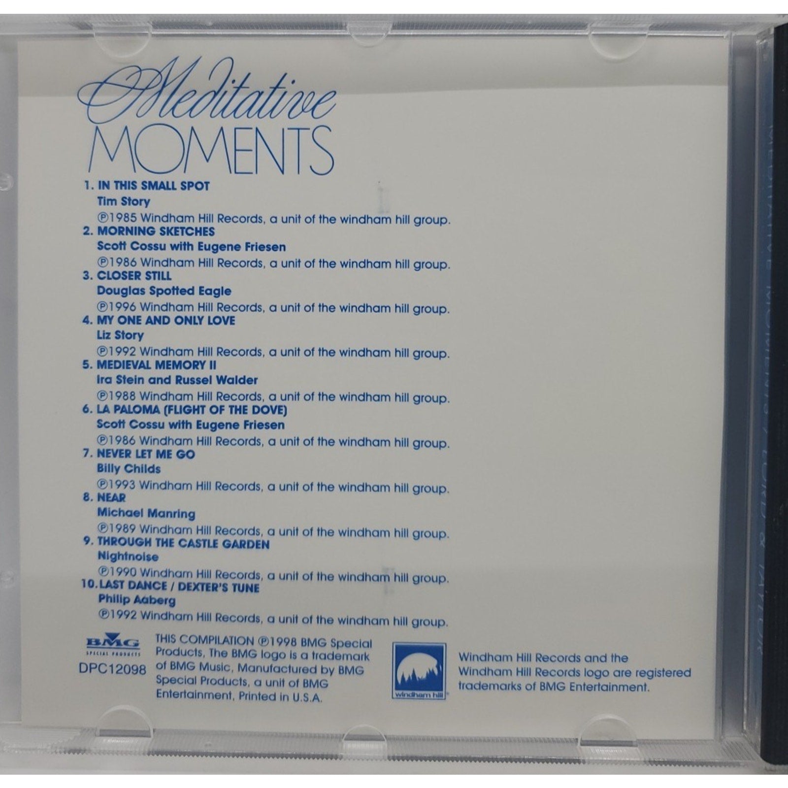 Meditative Moments Lord & Taylor (CD)