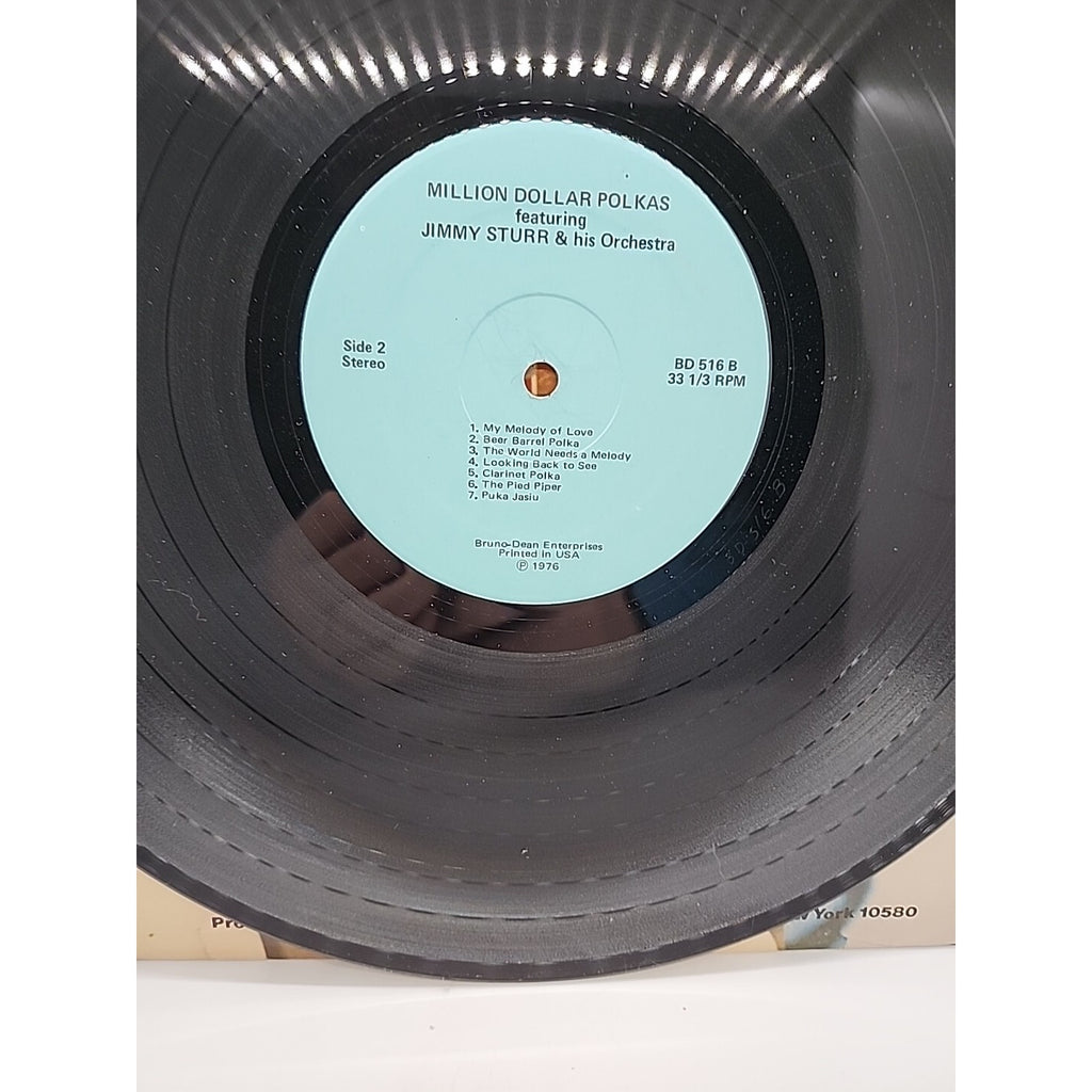 Million Dollar Polkas - Jimmy Sturr and his Orchestra (Record)