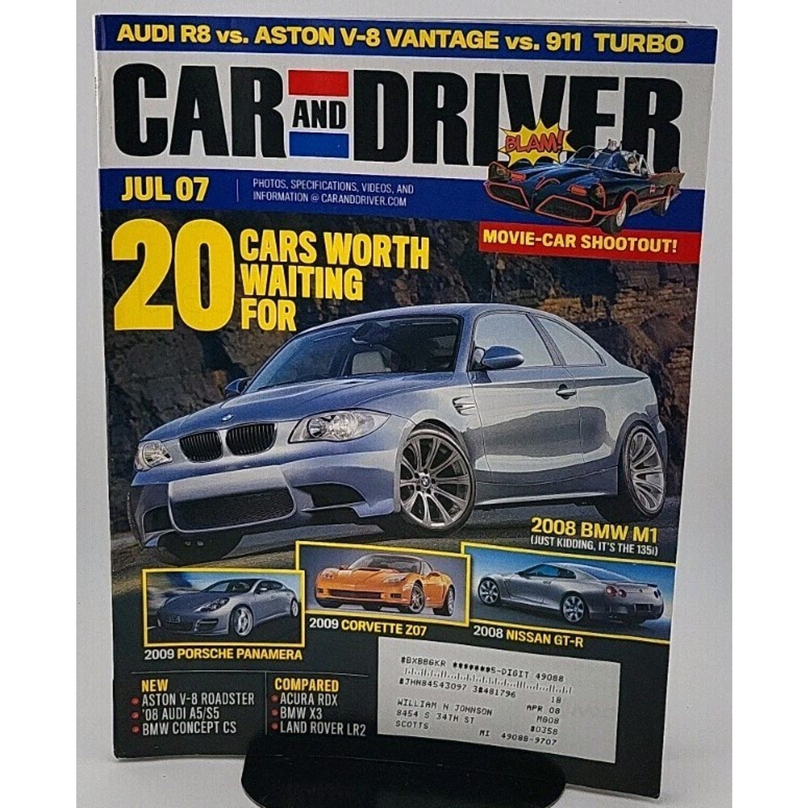 Car And Driver Magazine - July 2007 - Vol. 53 No. 1