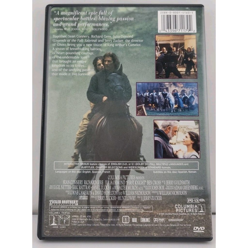 First Knight (DVD, 1995)