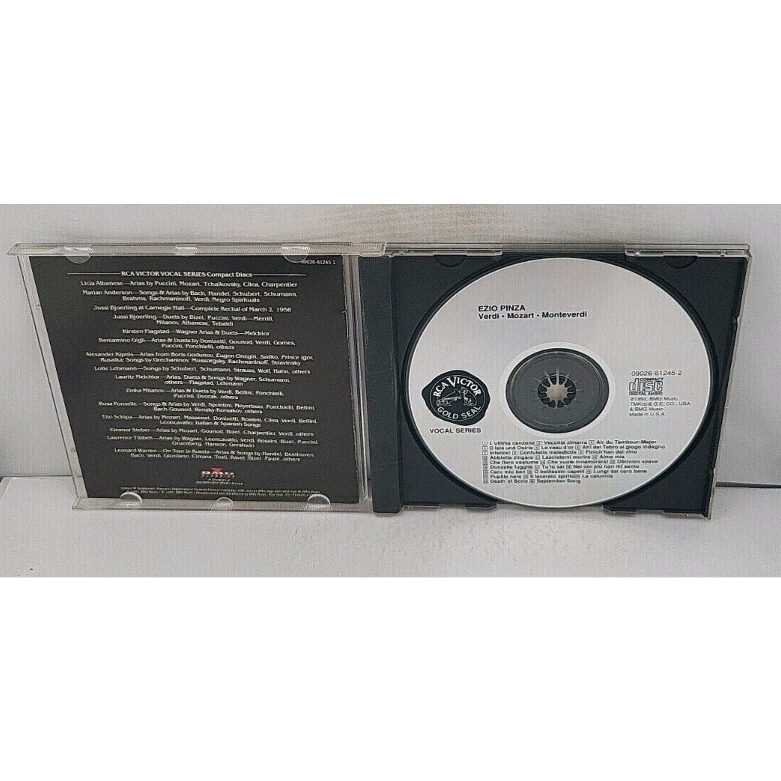 Ezio Pinza, Verdi, Mozart, Monteverdi (RCA Victor Gold Seal CD)