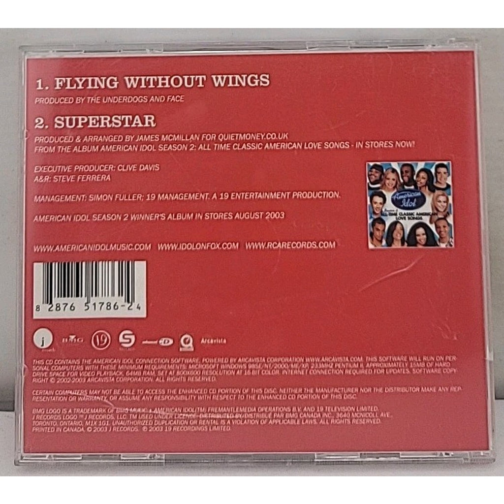 Flying Without Wings by Ruben Studdard (CD Single, 2003)