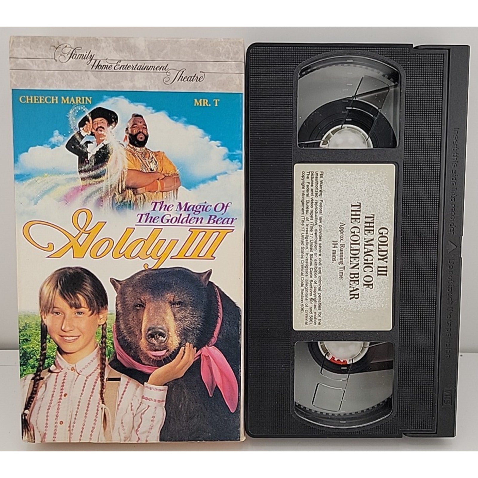 Goldy III: The Magic Of The Golden Bear, VHS 1994