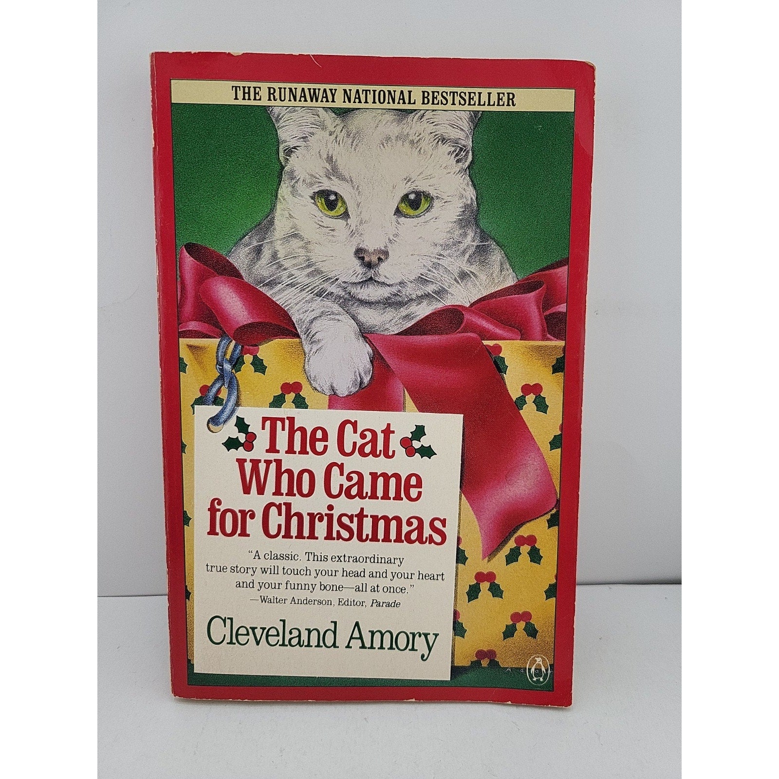 Cat Who Came for Christmas by Cleveland Amory (1988, Trade Paperback)