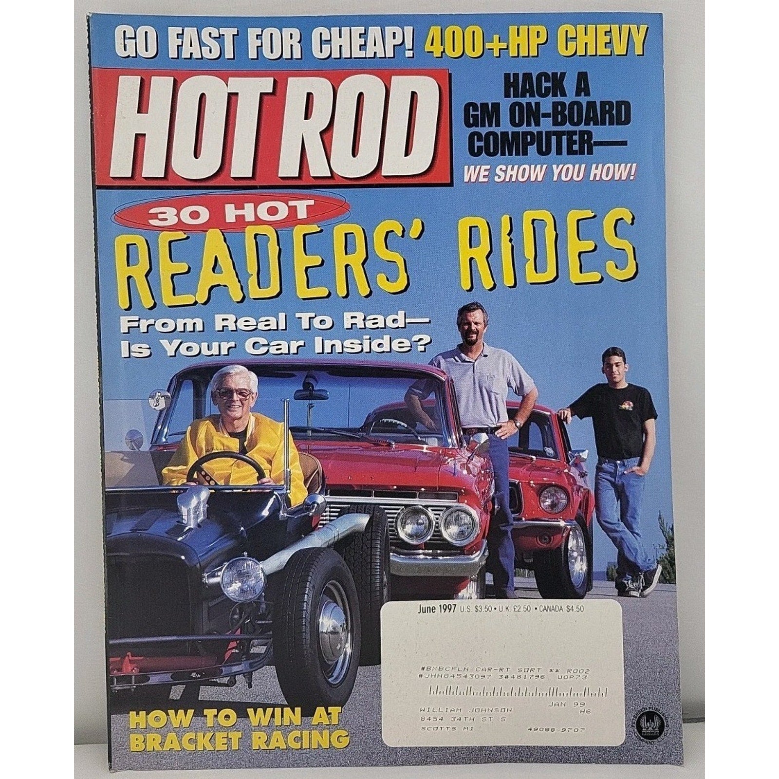 Hot Rod Magazine June 1997