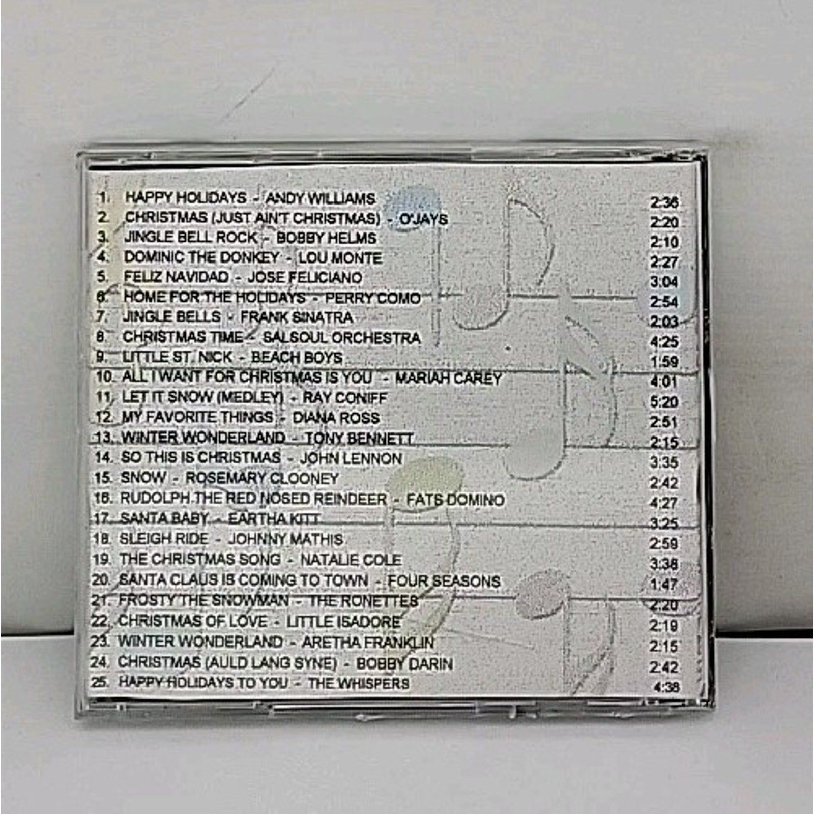 Happy Holidays Vol. 1 CD - 25 Songs For The 25th *Brand New*