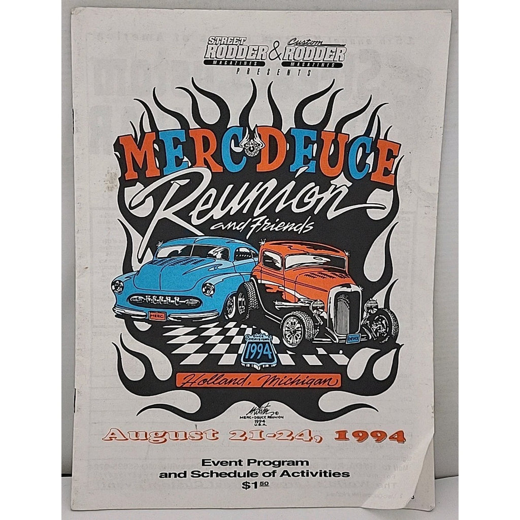 Merc-Deuce Reunion - August 21-24, 1994 Event Program And Schedule Of Activities