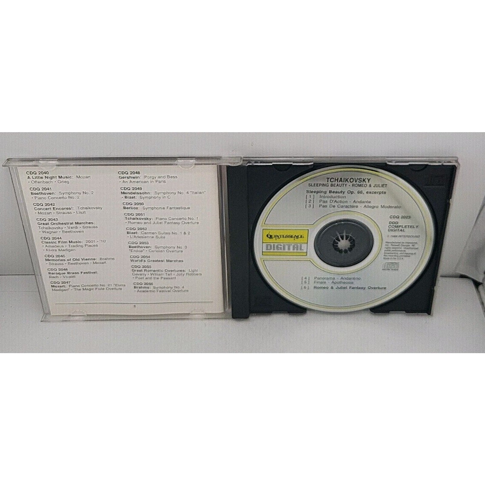 Tchaikovsky: Sleeping Beauty - Romeo & Juliet CD