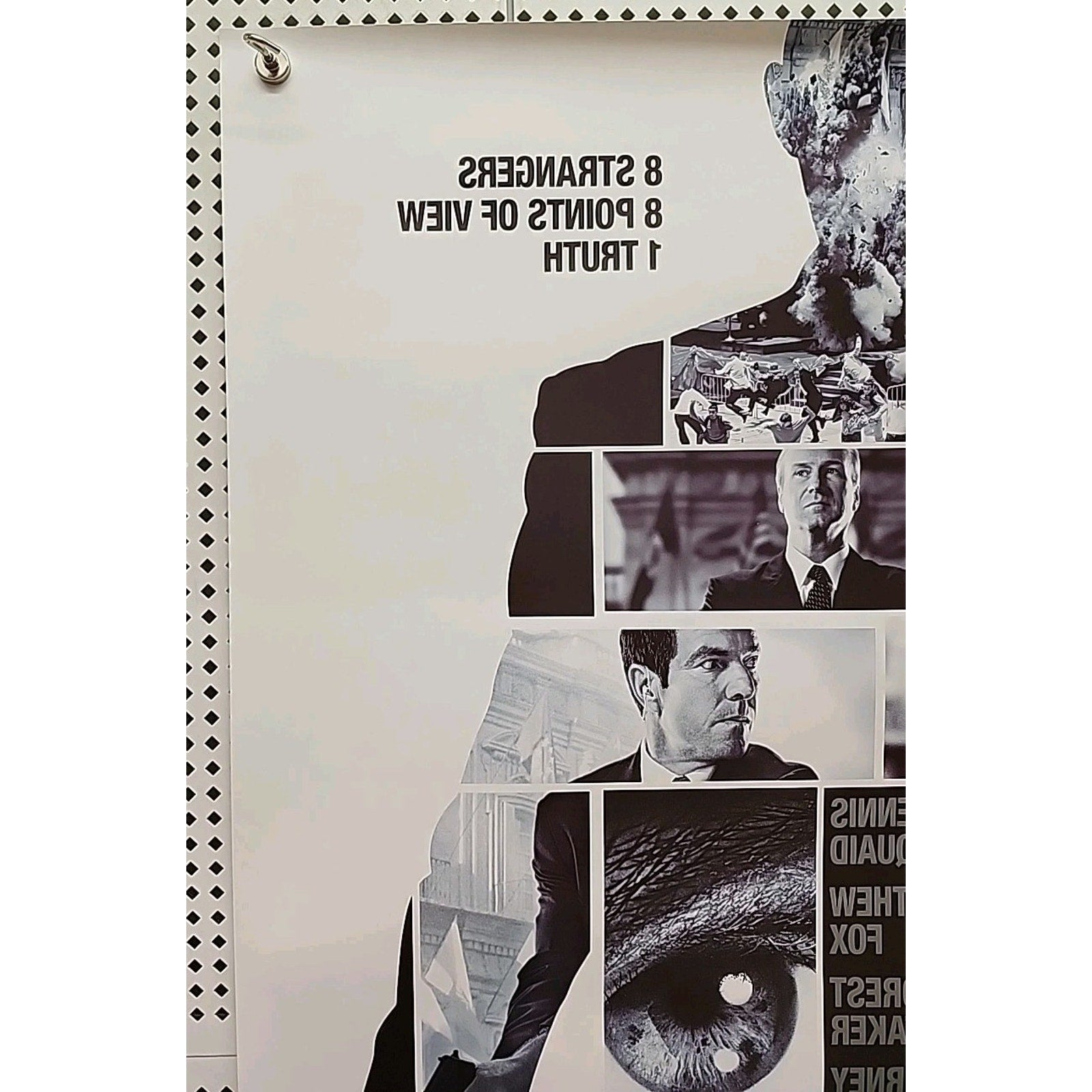 Vantage Point Original 27x40 DS Movie Poster 2008 Dennis Quaid Theater One Sheet
