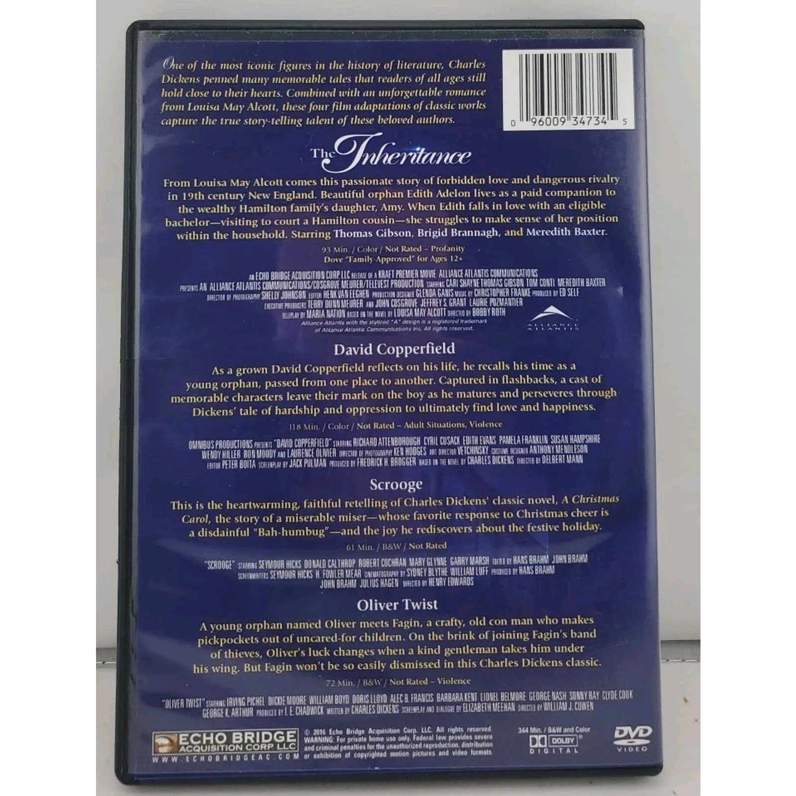 4-Film British Cinema Collection (DVD, 2016)