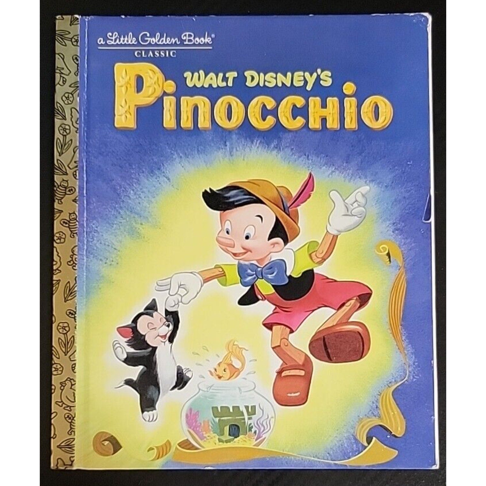 Little Golden Book Ser.: Pinocchio (Disney Classic) by Steffi Fletcher (2002,...