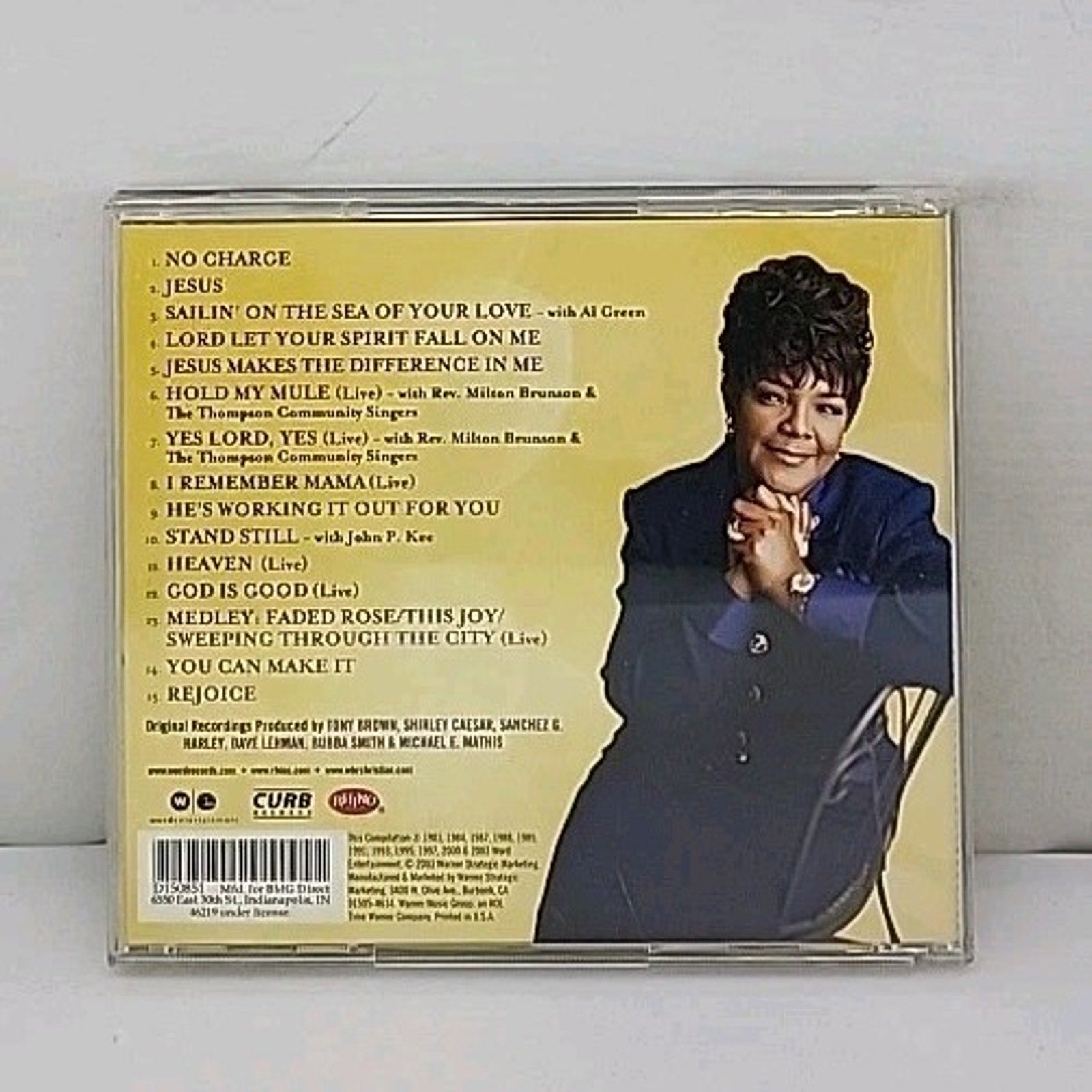 Greatest Gospel Hits By Shirley Caesar CD